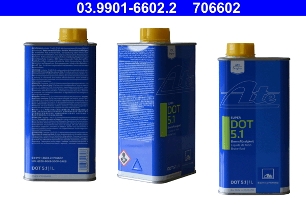 Picture of Brake Fluid - ATE - 03.9901-6602.2