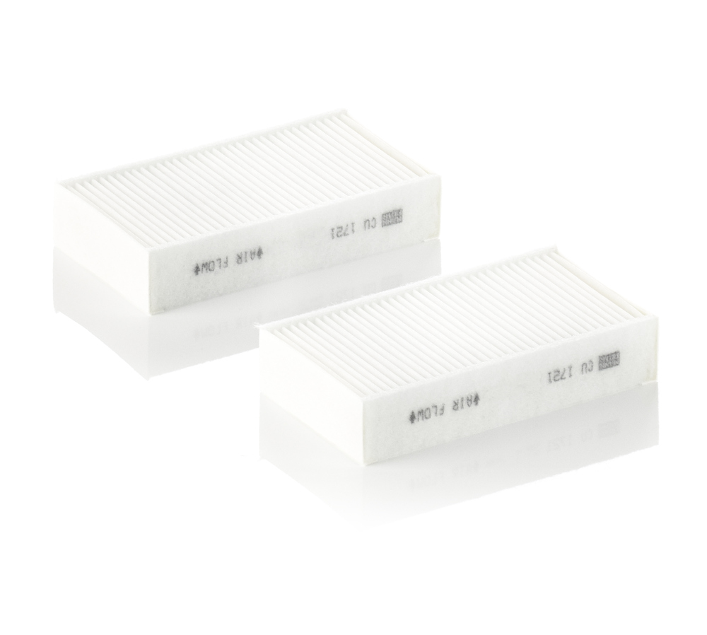 Picture of MANN-FILTER - CU 1721-2 - Filter, interior air (Heating/Ventilation)