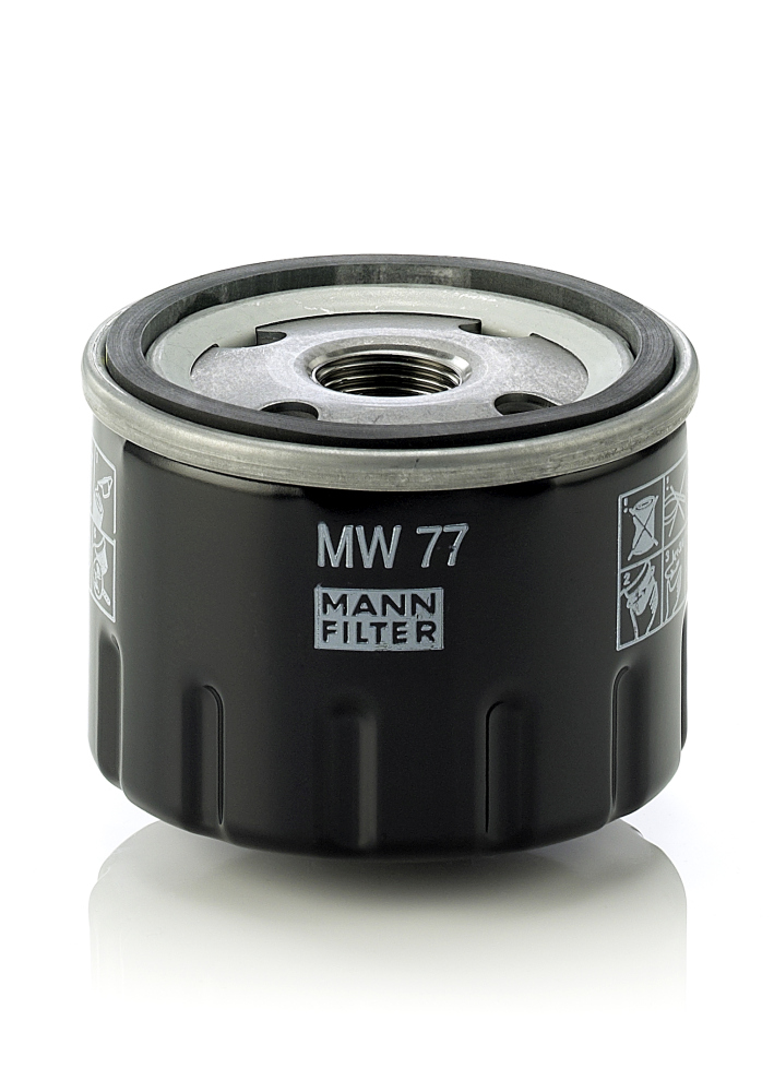 Image de Filtre à huile - MANN-FILTER - MW 77