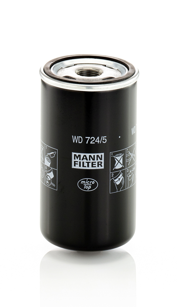 Picture of MANN-FILTER - WD 724/5 - Hydraulic Filter, automatic transmission (Automatic Transmission)