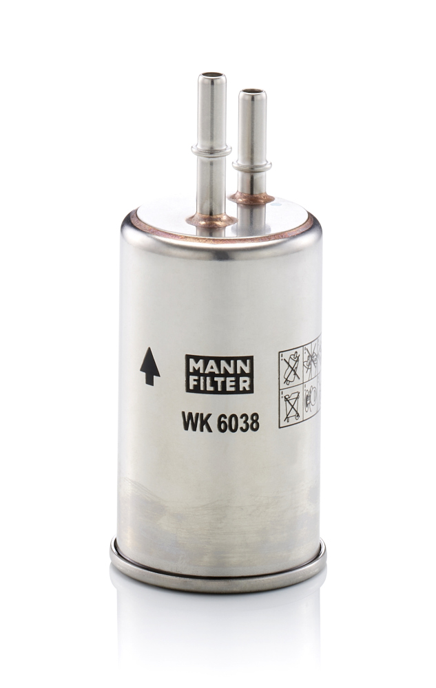 Picture of MANN-FILTER - WK 6038 - Fuel filter (Fuel Supply System)