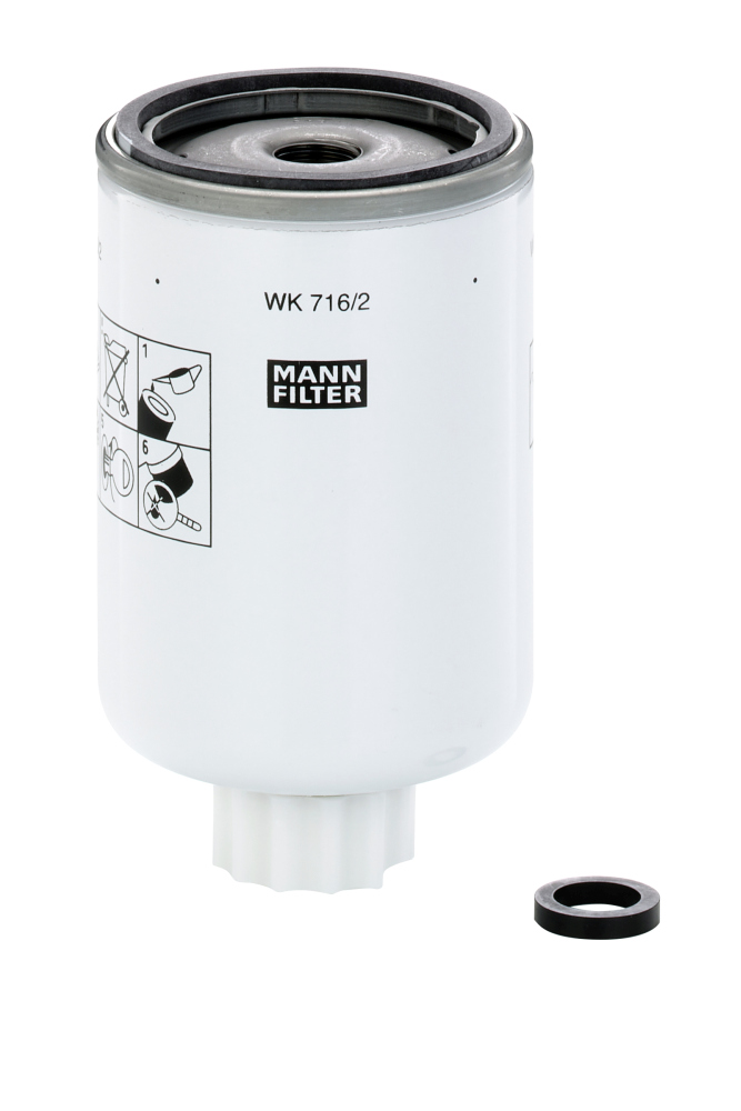 Picture of MANN-FILTER - WK 716/2 x - Fuel Filter (Fuel Supply System)