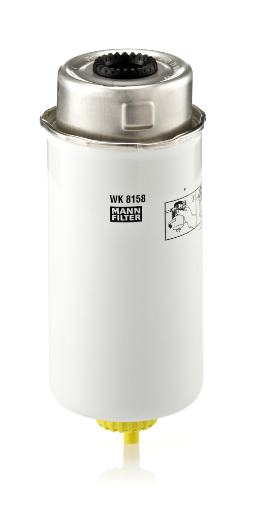 Picture of MANN-FILTER - WK 8158 - Fuel filter (Fuel Supply System)