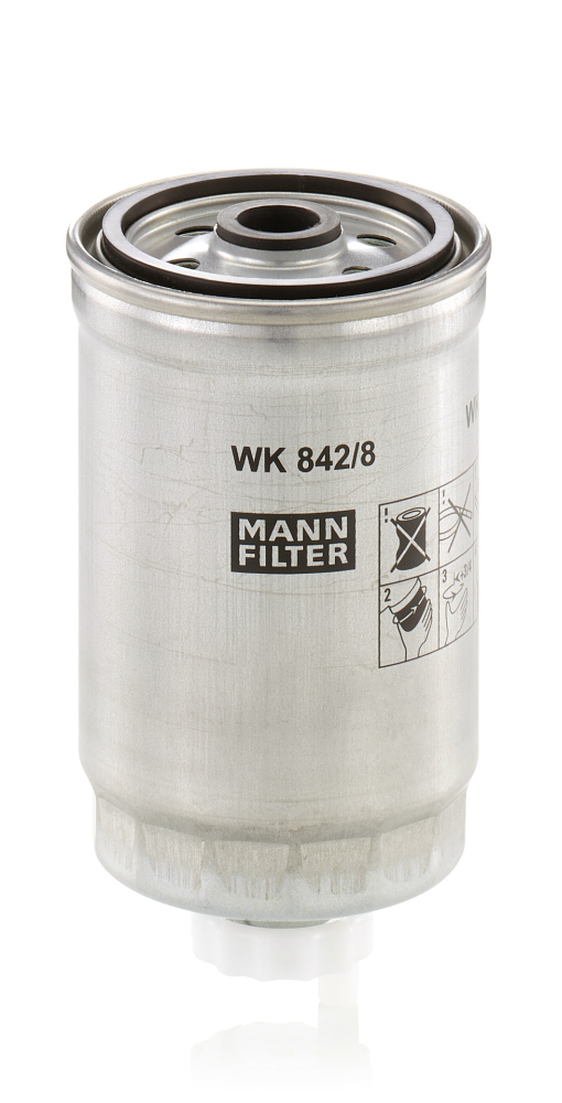 Picture of MANN-FILTER - WK 842/8 - Fuel filter (Fuel Supply System)