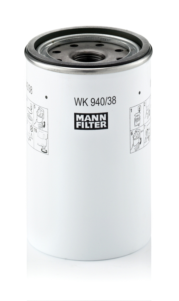 Picture of MANN-FILTER - WK 940/38 x - Fuel Filter (Fuel Supply System)