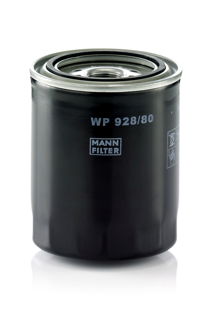 Picture of MANN-FILTER - WP 928/80 - Oil Filter (Lubrication)