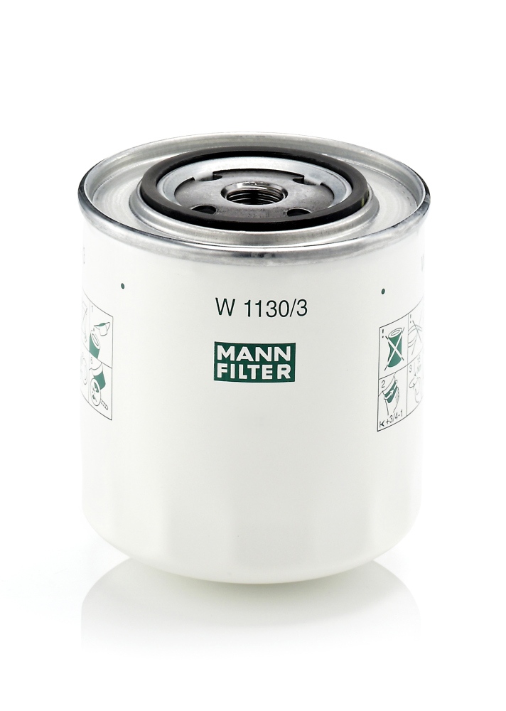 Picture of MANN-FILTER - W 1130/3 - Oil Filter (Lubrication)