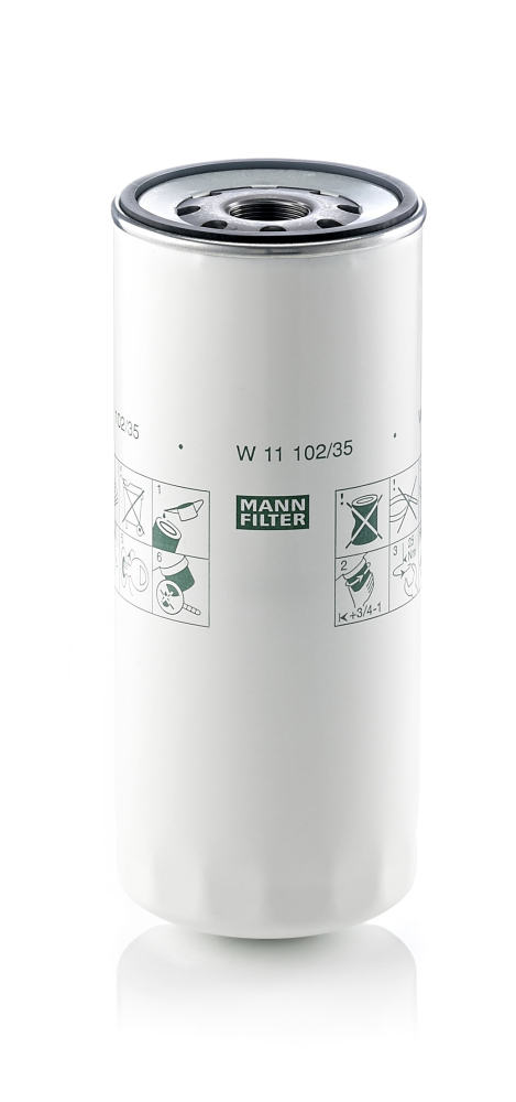 Picture of MANN-FILTER - W 11 102/35 - Oil Filter (Lubrication)