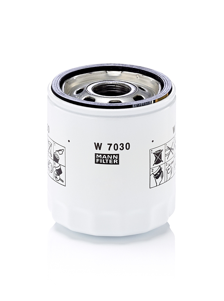 Picture of MANN-FILTER - W 7030 - Oil Filter (Lubrication)