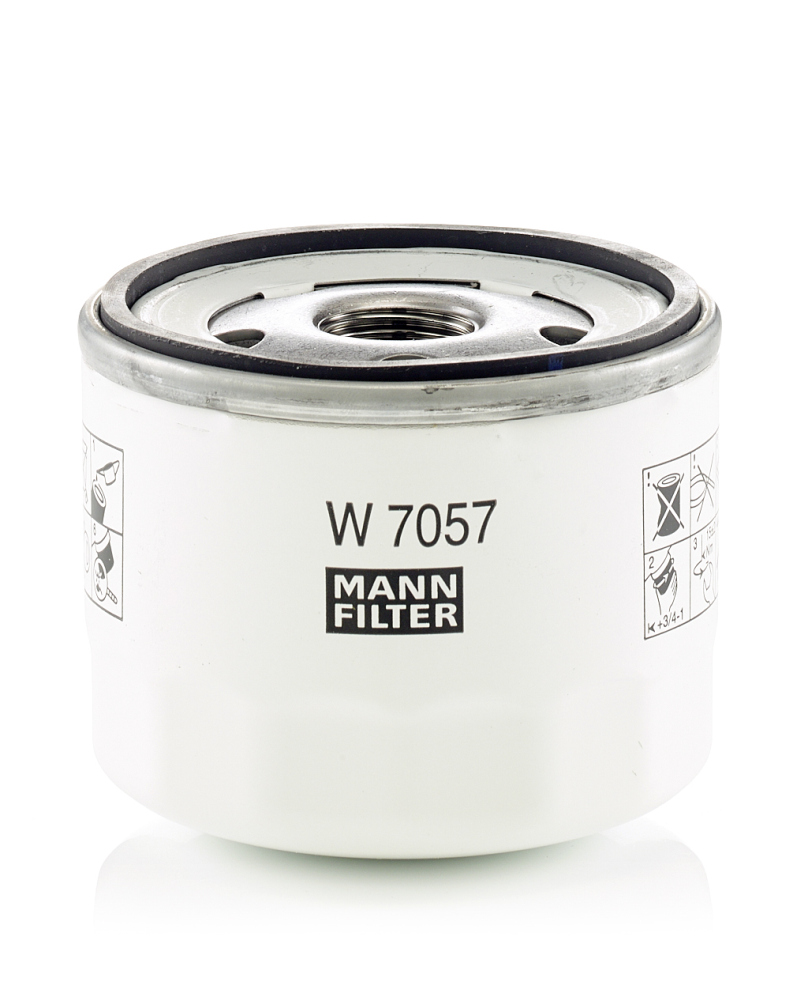 Picture of MANN-FILTER - W 7057 - Oil Filter (Lubrication)