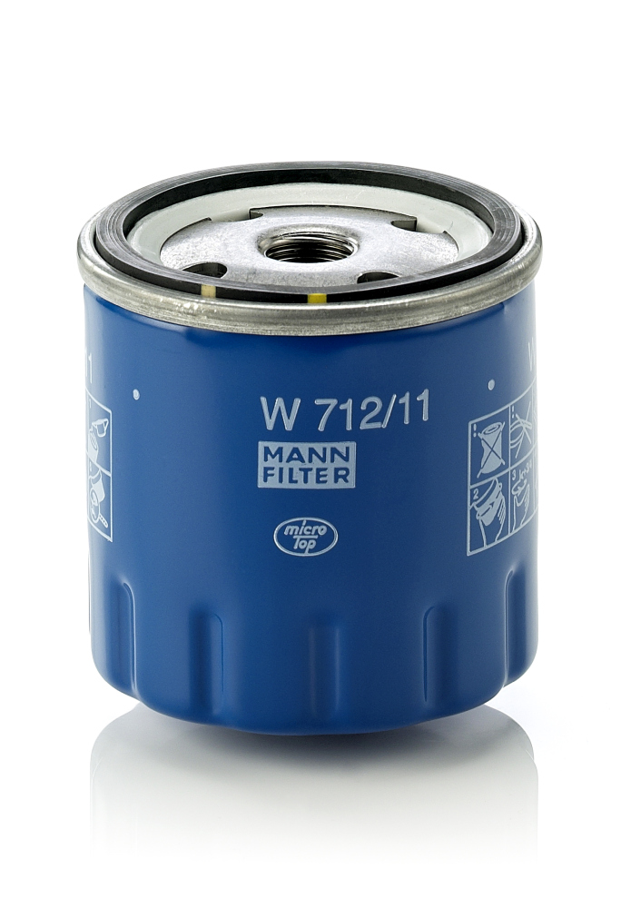 Picture of MANN-FILTER - W 712/11 - Oil Filter (Lubrication)