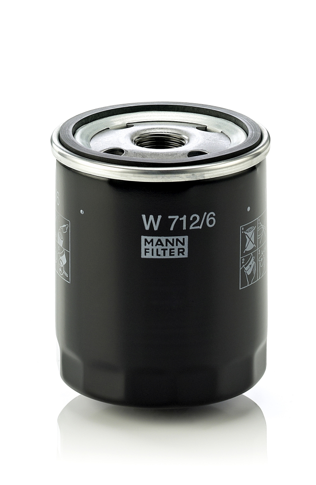 Picture of MANN-FILTER - W 712/6 - Oil Filter (Lubrication)
