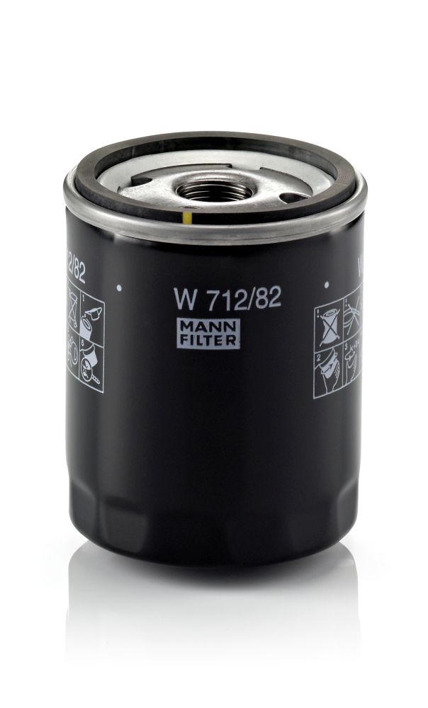 Picture of MANN-FILTER - W 712/82 - Oil Filter (Lubrication)