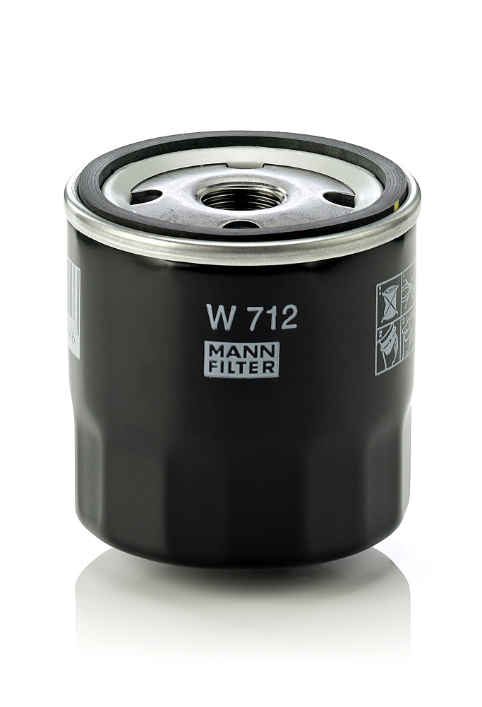 MANN-FILTER - W 712 - Filter za ulje (Podmazivanje)