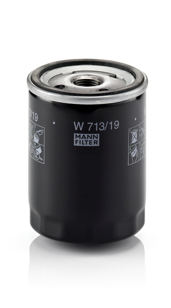 Picture of MANN-FILTER - W 713/19 - Oil Filter (Lubrication)