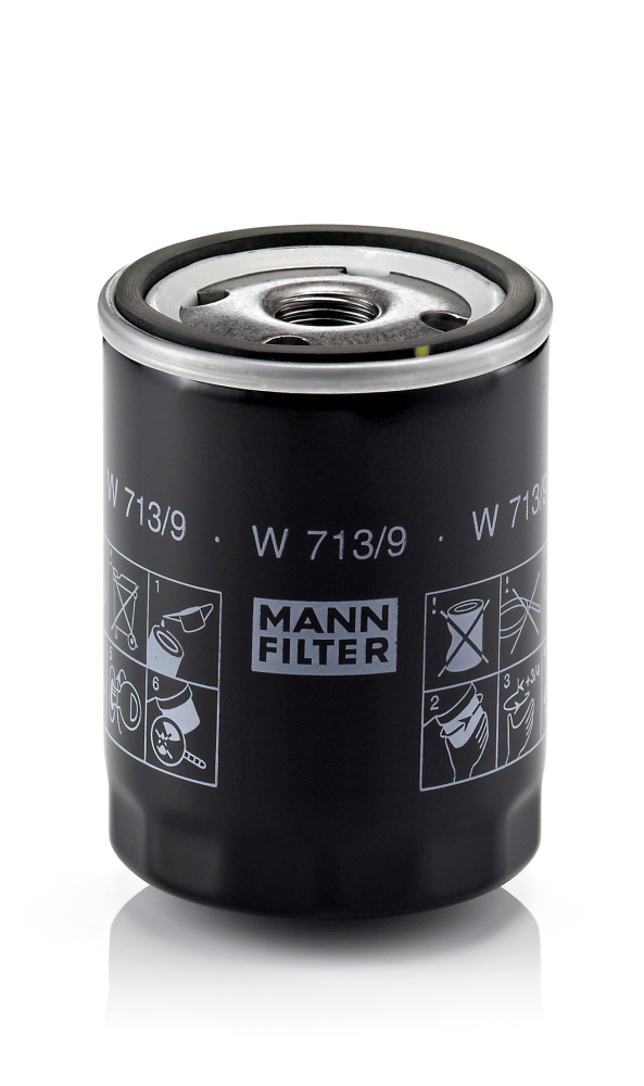 Picture of MANN-FILTER - W 713/9 - Oil Filter (Lubrication)