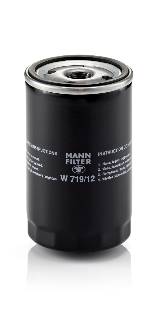 Picture of MANN-FILTER - W 719/12 - Oil Filter (Lubrication)