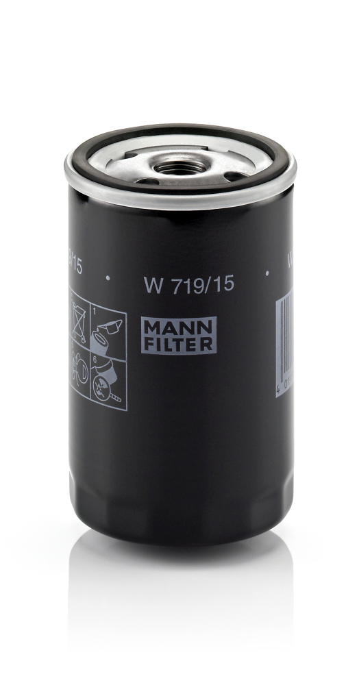 Picture of MANN-FILTER - W 719/15 - Oil Filter (Lubrication)