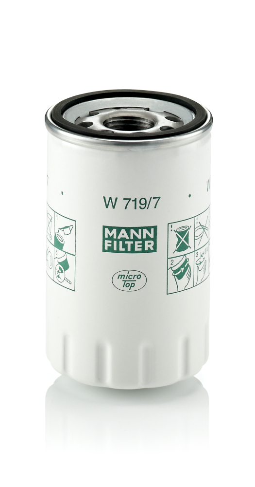 Picture of MANN-FILTER - W 719/7 - Oil Filter (Lubrication)