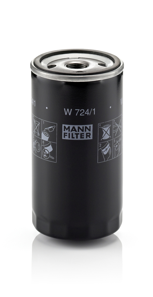 Picture of MANN-FILTER - W 724/1 - Oil Filter (Lubrication)