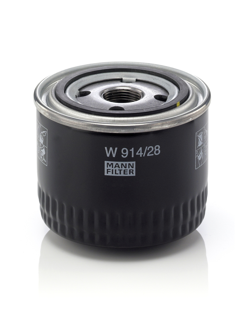 Picture of MANN-FILTER - W 914/28 - Oil Filter (Lubrication)