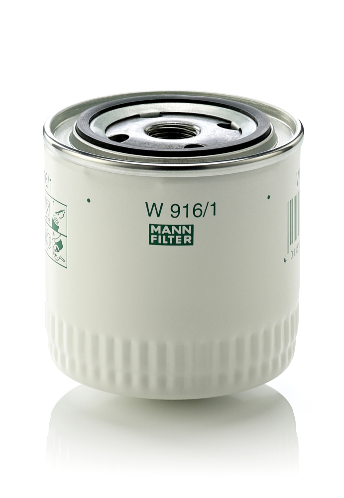 Picture of MANN-FILTER - W 916/1 - Oil Filter (Lubrication)