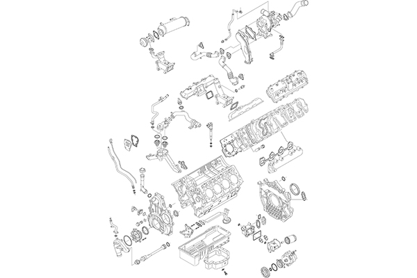 Picture of Full Gasket Kit, engine - ELRING - Duramax 6.6 V8 LB7
