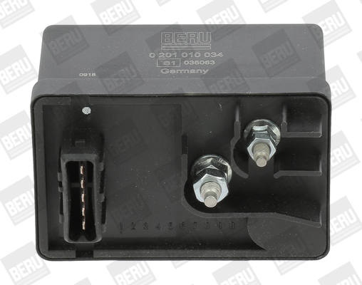 Picture of Relay, glow plug system - BorgWarner (BERU) - GR034
