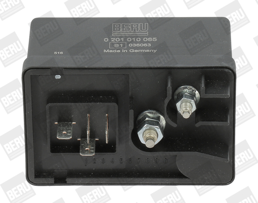 Picture of Relay, glow plug system - BorgWarner (BERU) - GR065