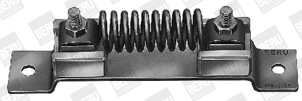 Picture of Series Resistor, glow plug system - BorgWarner (BERU) - WT155/38