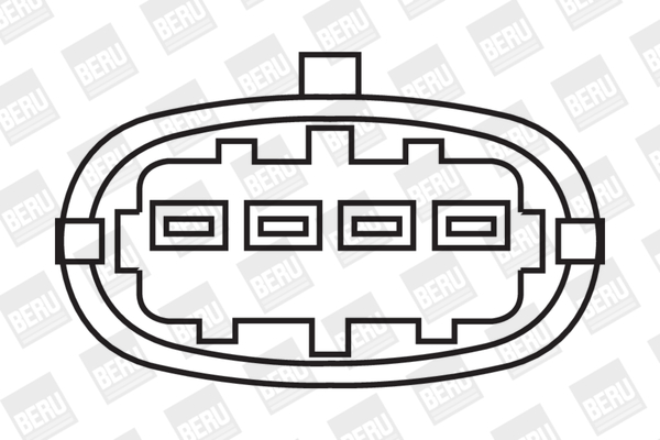 Picture of Ignition Coil - BorgWarner (BERU) - ZS304