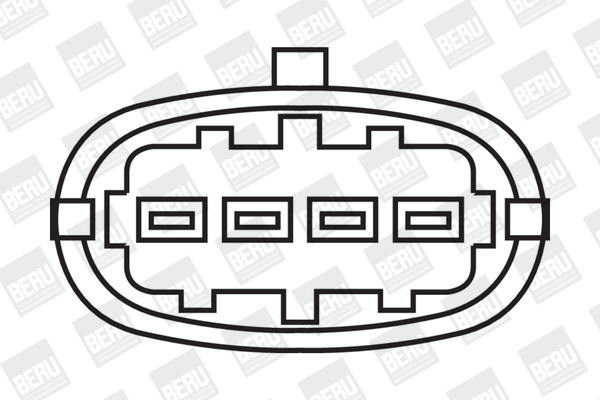 Picture of Ignition Coil - BorgWarner (BERU) - ZS306