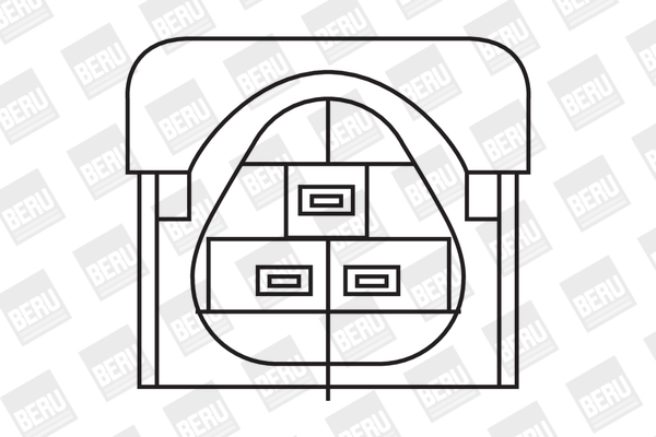 Picture of BorgWarner (BERU) - ZS324 - Ignition Coil (Ignition System)