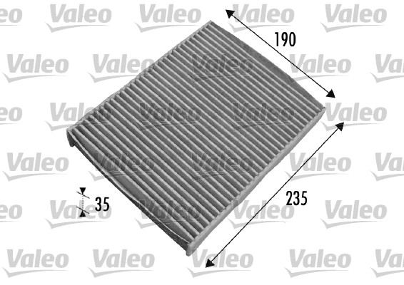 Slika VALEO - 698693 - Filter, vazduh unutrašnjeg prostora (Grejanje/ventilacija)