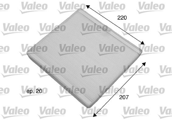 VALEO - 698769 - Filter, vazduh unutrašnjeg prostora (Grejanje/ventilacija)