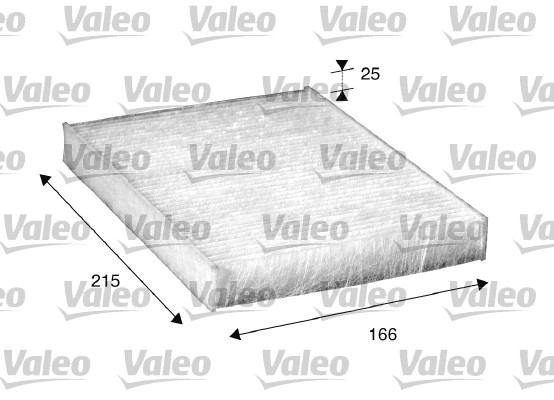 VALEO - 698867 - Filter, vazduh unutrašnjeg prostora (Grejanje/ventilacija)