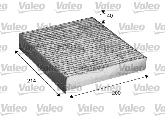 VALEO - 715533 - Filter, vazduh unutrašnjeg prostora (Grejanje/ventilacija)