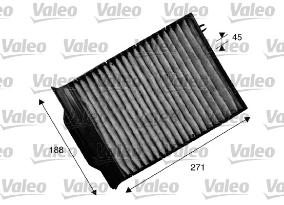 Slika VALEO - 715539 - Filter, vazduh unutrašnjeg prostora (Grejanje/ventilacija)