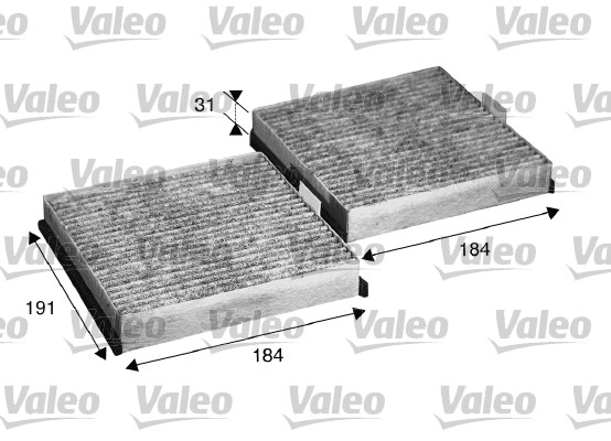 VALEO - 715568 - Filter, vazduh unutrašnjeg prostora (Grejanje/ventilacija)