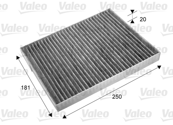VALEO - 715667 - Filter, vazduh unutrašnjeg prostora (Grejanje/ventilacija)