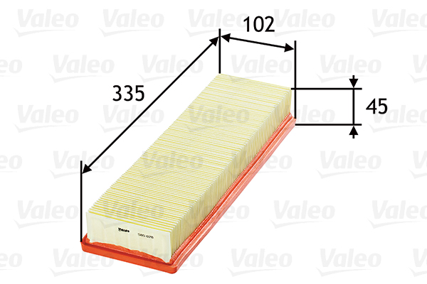 VALEO - 585078 - Filter za vazduh (Sistem za dovod vazduha)