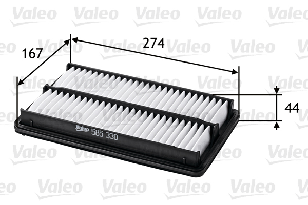 Image de Filtre à air - VALEO - 585330