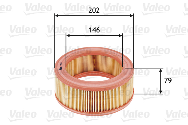 VALEO - 585642 - Filter za vazduh (Sistem za dovod vazduha)