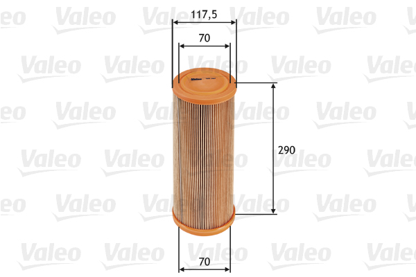 VALEO - 585707 - Filter za vazduh (Sistem za dovod vazduha)