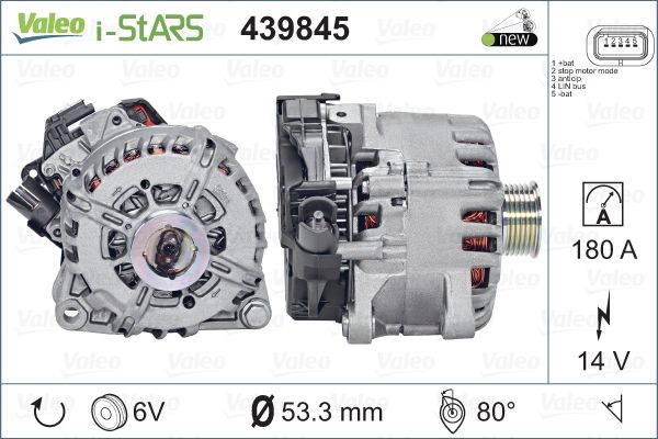 Slika VALEO - 439845 - Alternator, starter