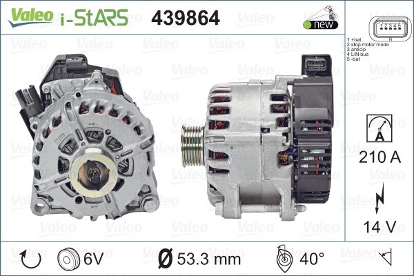 Slika VALEO - 439864 - Alternator, starter