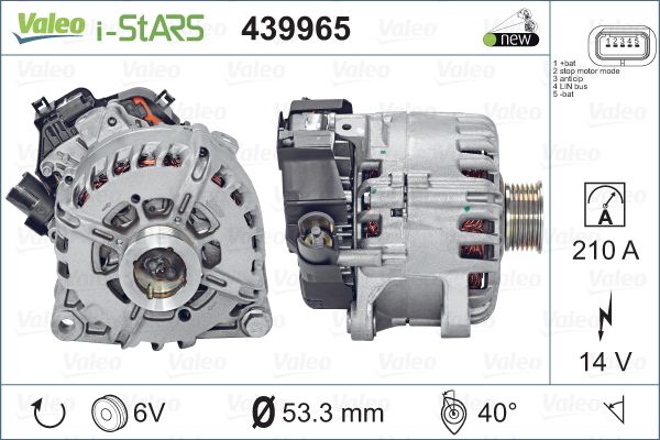 Slika VALEO - 439965 - Alternator, starter