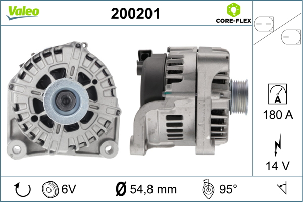 Image de Alternateur - VALEO - 200201