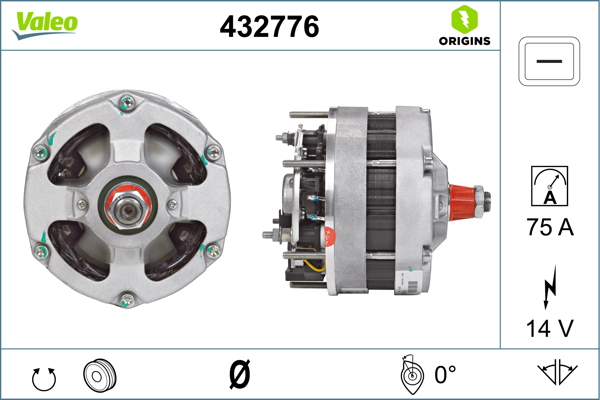 Image de Alternateur - VALEO - 432776