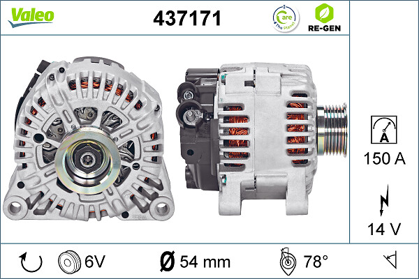Image de Alternateur - VALEO - 437171